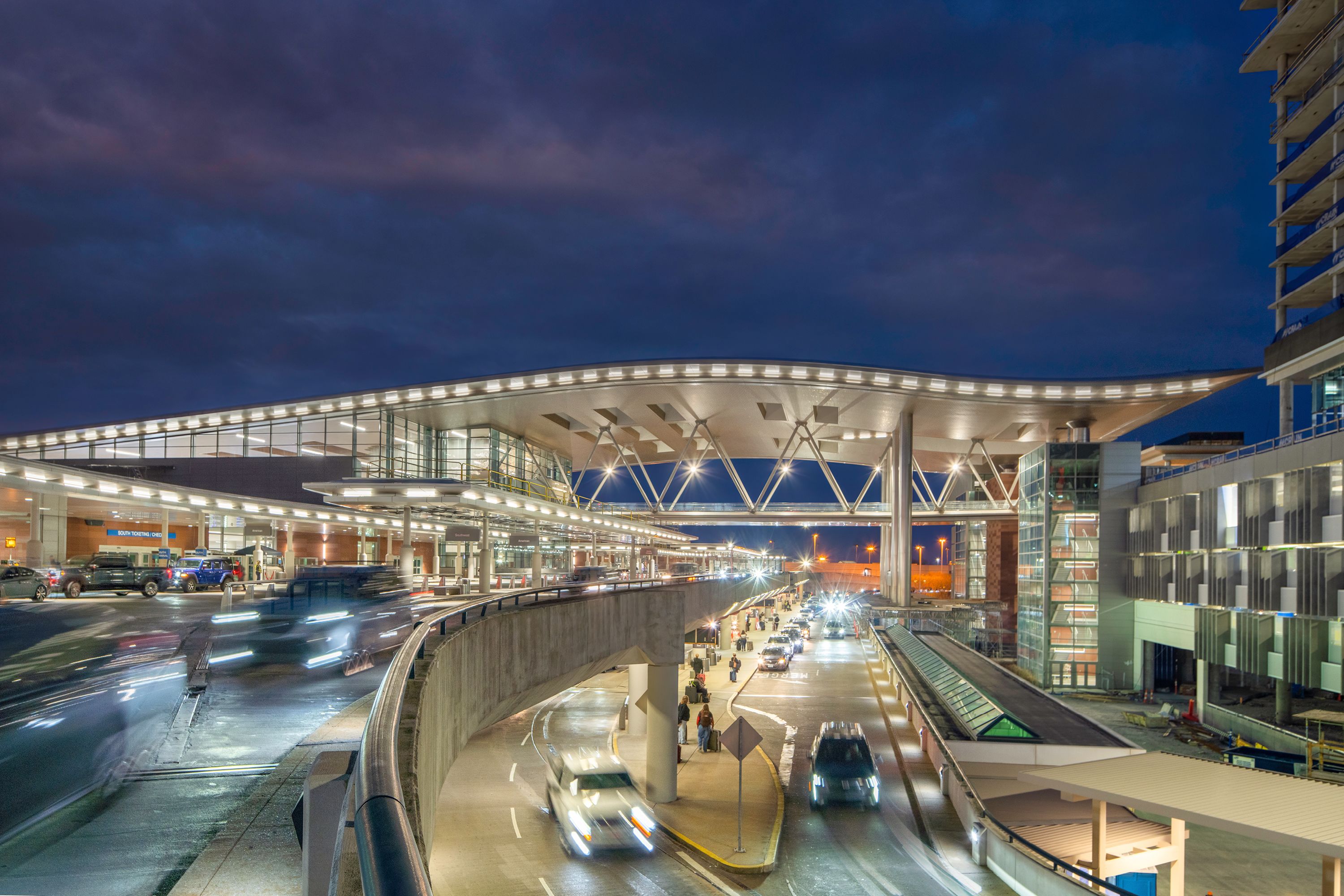 excellence in engineering nashville international airport lobby and ...